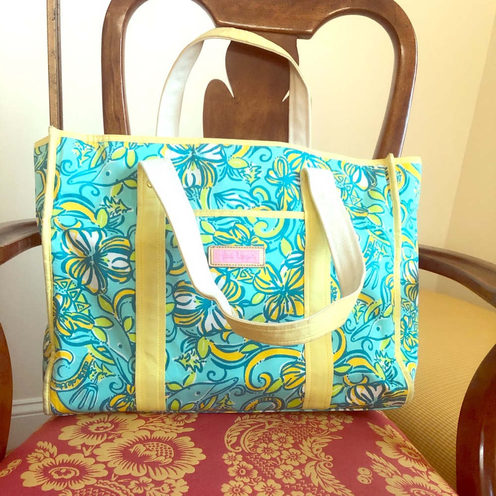 Lilly Pulitzer Tri Delta Tote Bag
